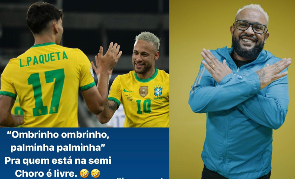 Neymar E Lucas Paqueta Comemoram Gol Com O Hit Dancinha De Cria Jornal Ritmo Carioca